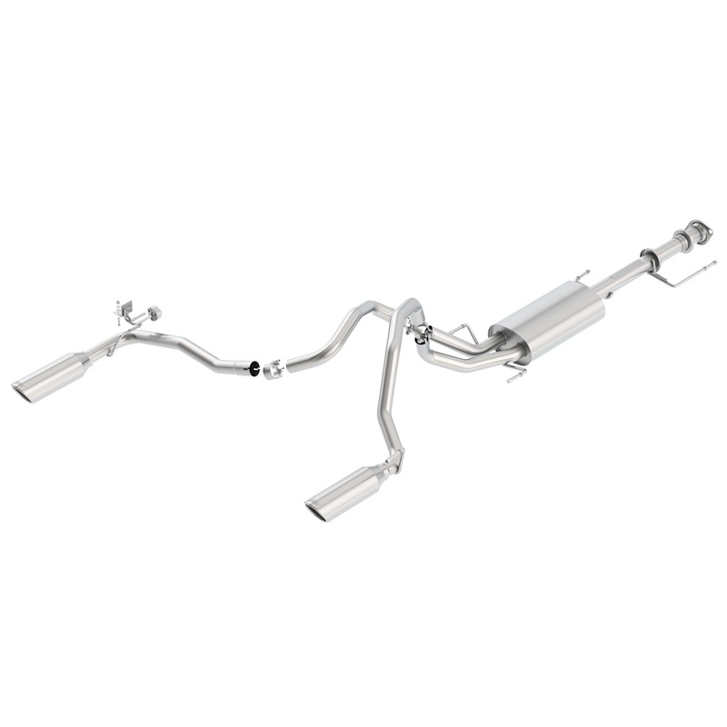 Borla Cat-Back Exhaust System – Touring | 2010-2014 Toyota FJ Cruiser 4.0L (140405)
