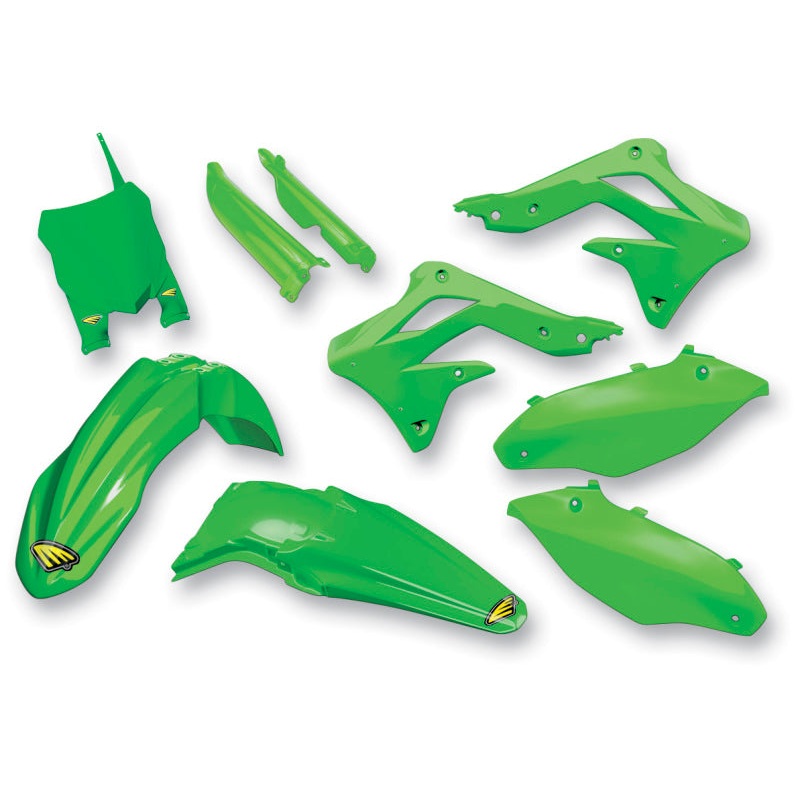 Cycra 13-16 Kawasaki KX250F Powerflow Body Kit – OEM Green
