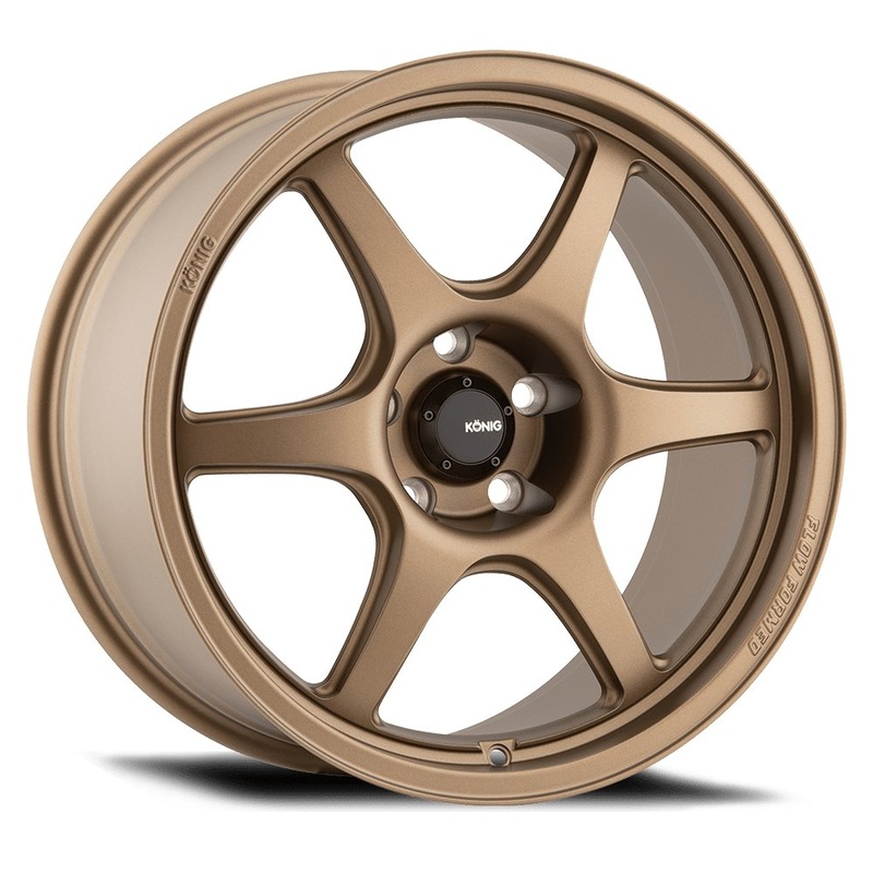 Konig 17″ Hexaform 5X114.3 Wheel – Matte Bronze