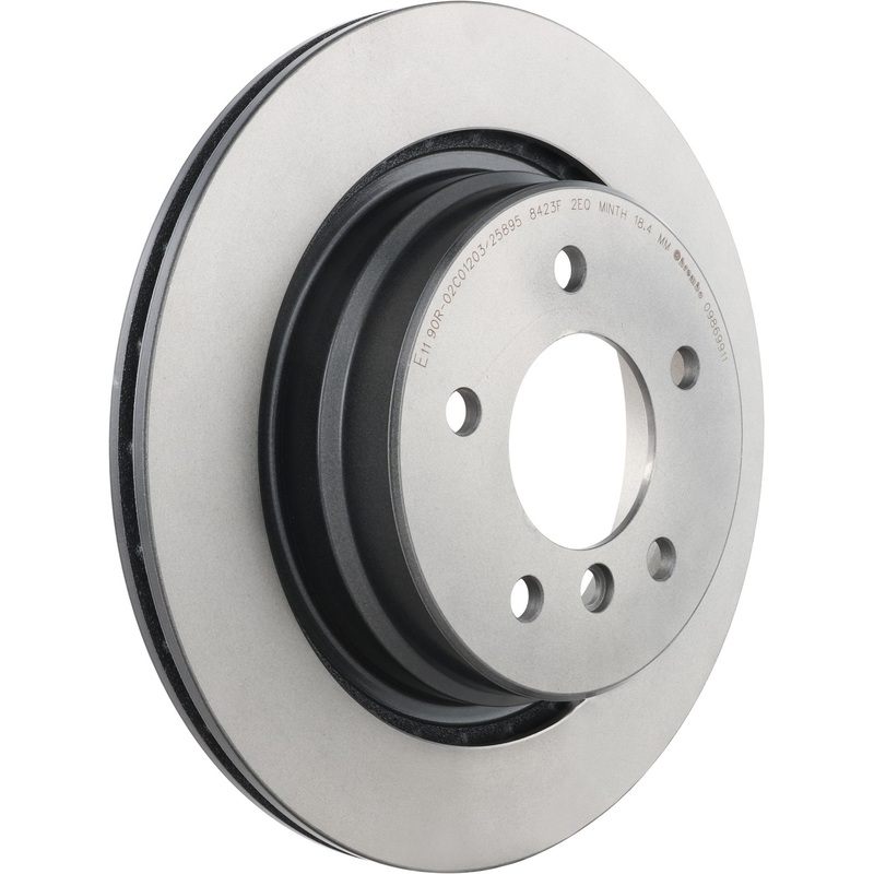 PRIME UV Coated Rear Left Disc Brake Rotor – 09.8699.11