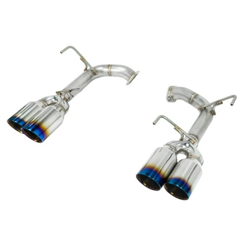Remark Axleback Muffler Delete 4″ Tips Double Wall Burnt Tip – 2015-2021 WRX/STI | RO-TTVA-D4
