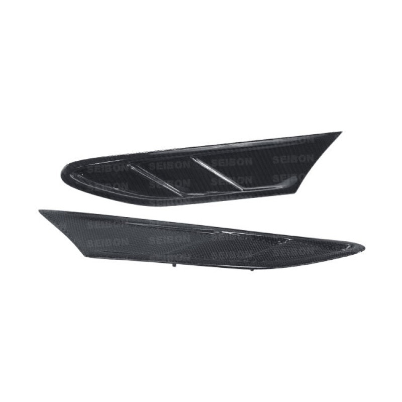 Seibon 12-13 BRZ/FRS FR Style Carbon Fiber Fender Ducts (Pair)