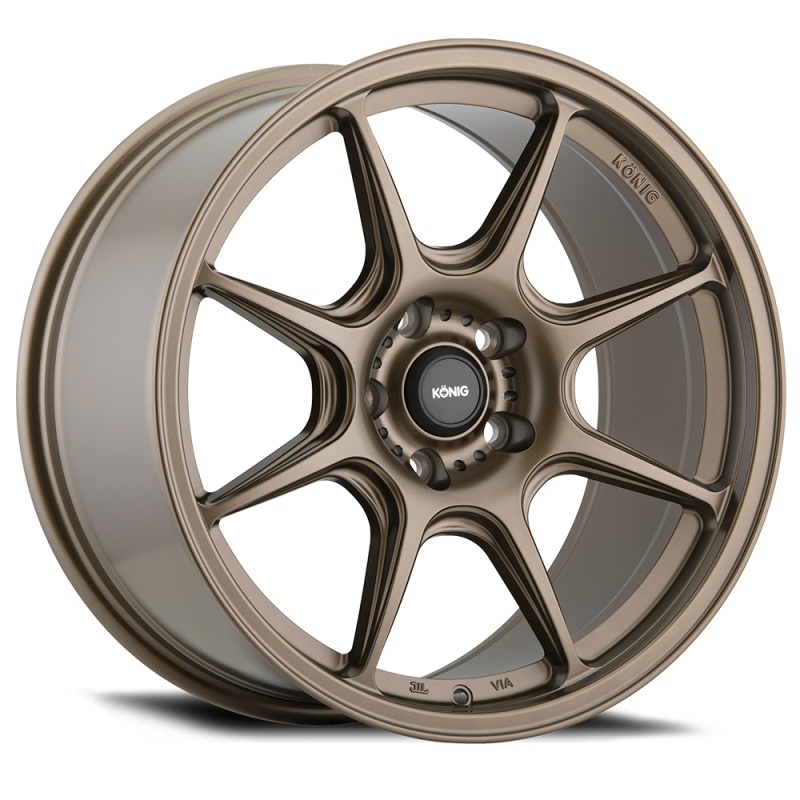 KONIG Lockout Wheel – 16×7.5 +40 | 5×114.3 | Matte Bronze