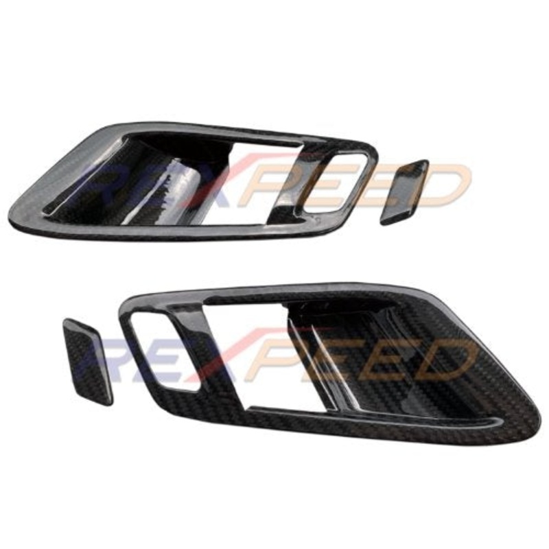 Rexpeed 2020+ Supra GR Dry Carbon Inner Door Handle Cover | TS30 / TS30M