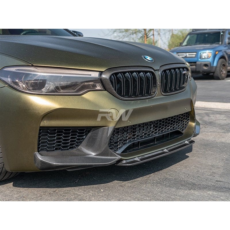 RW Carbon Carbon Fiber Center Lip Spoiler – BMW / F90 / M5