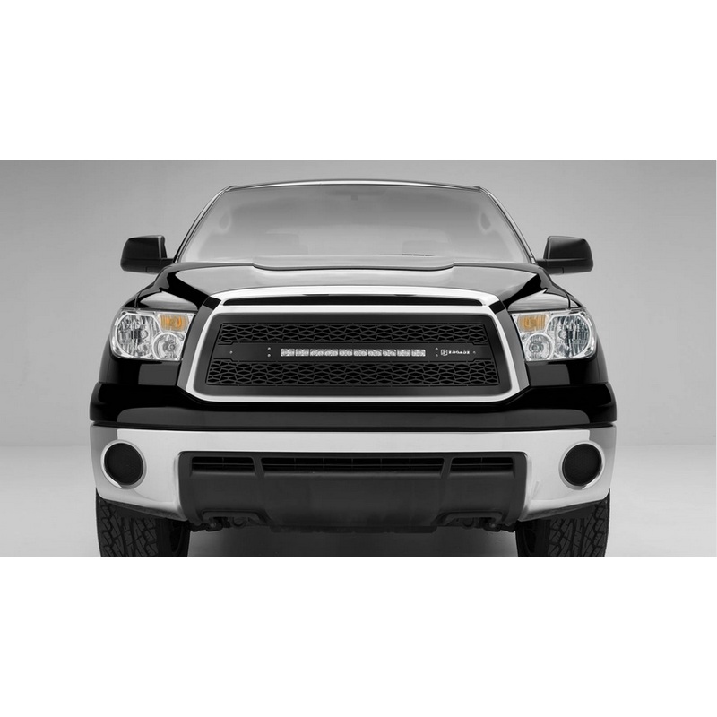 T-Rex ZROADZ Series 2010-2013 Toyota Tundra LED Lighted Grille w/ One 20 Inch Slim single row Main Insert (Black)