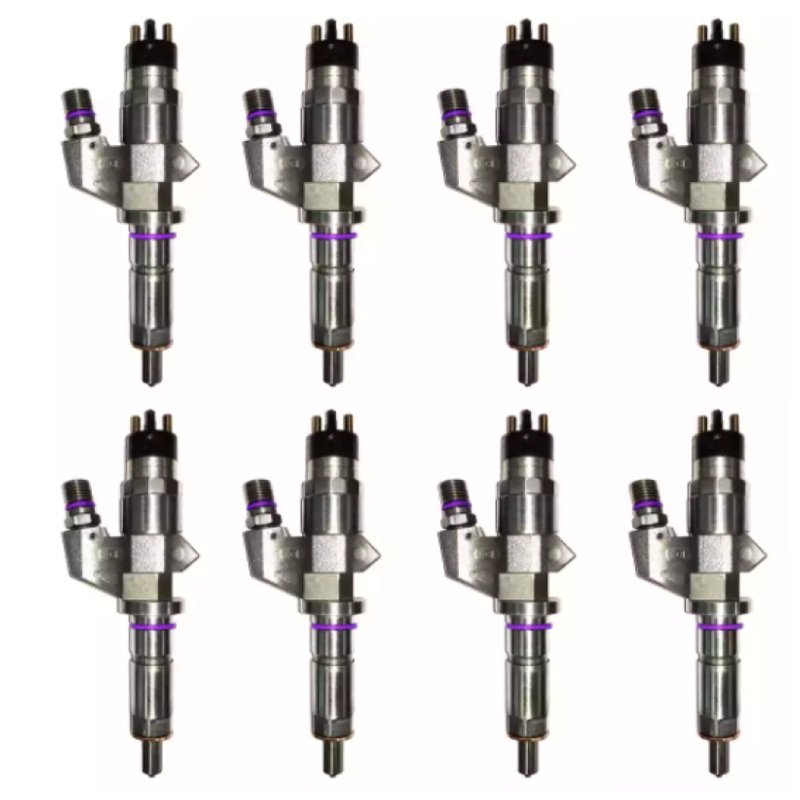 Exergy 01-04 Chevrolet Duramax 6.6L LB7 Reman 100% Over Injector – Set of 8