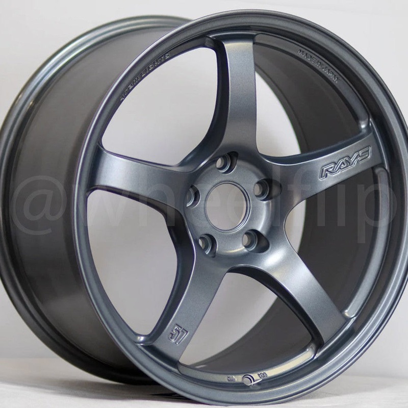 Gram Lights 57CR 18×8.5 +37 5×114.3 Gun Blue 2