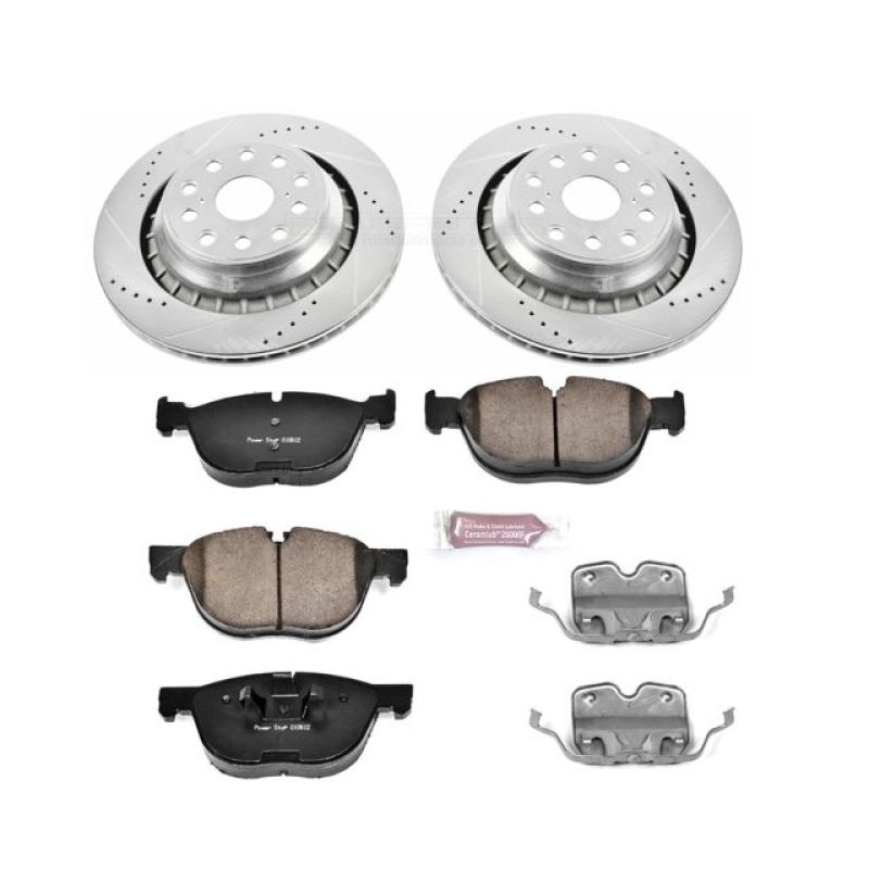PowerStop Power Stop 07-10 BMW X5 Front Z23 Evolution Sport Brake Kit