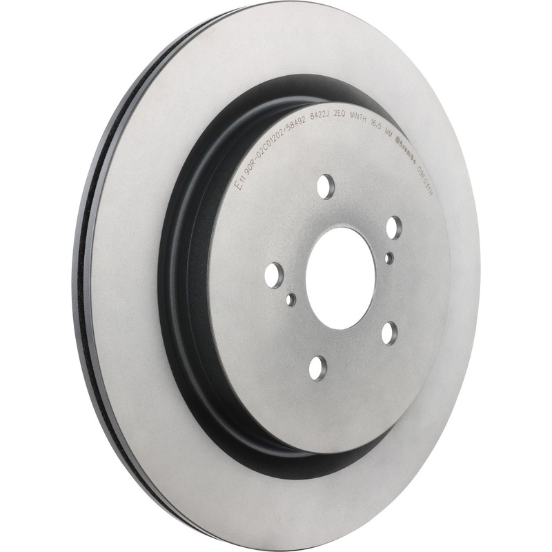 PRIME UV Coated Rear Disc Brake Rotor – 09.E031.11