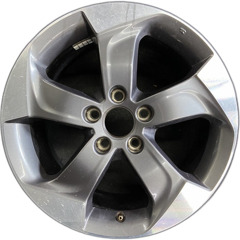 17″ HR-V 18 17×7.5 alloy 5 spoke straight spoke charcoal gray Original OEM Wheel Rim
