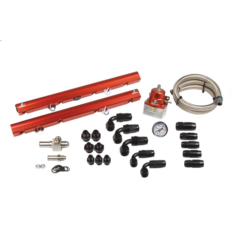 Aeromotive 5.0 Liter Ford Street Billet Fuel Rail System (Ford 5.0 86-98) 5/8in I.D.
