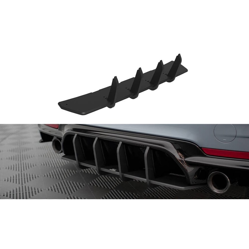 Maxton Design Street Pro Rear Diffuser V.1 – BMW 435 Coupe M-Pack F32 (Set For Valance Only)