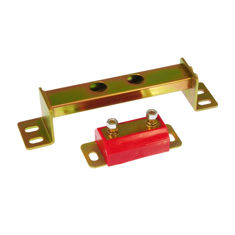 Prothane 99-04 Ford Mustang Trans Mount & Crossmember Kit – Red