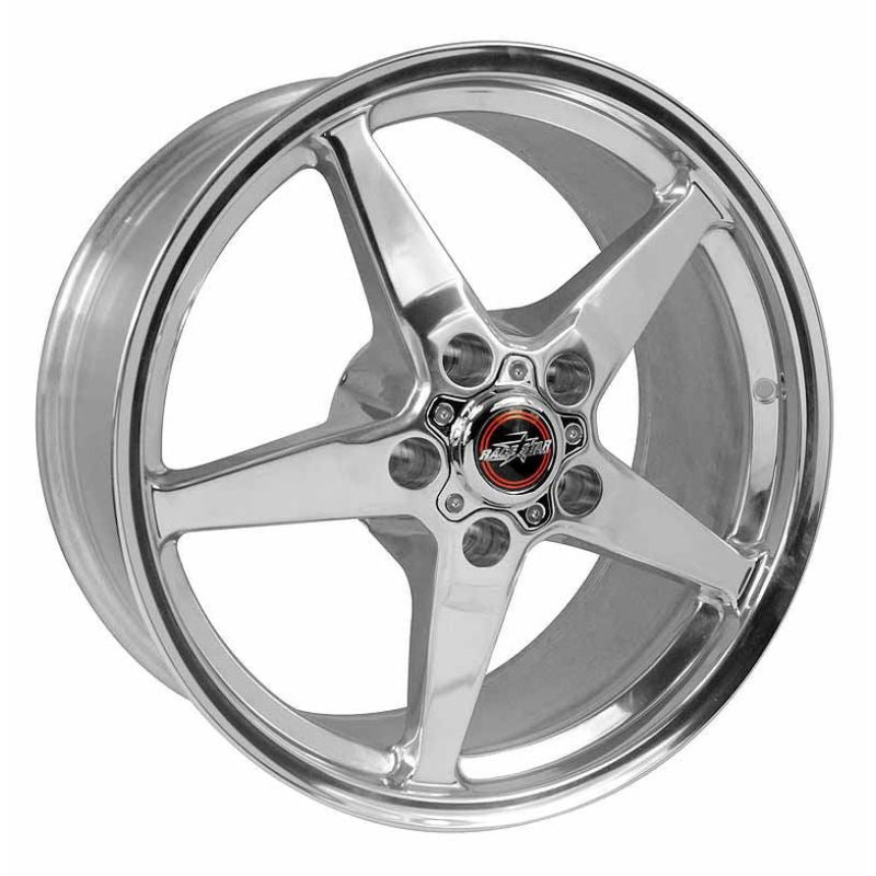 Race Star 92 Drag Star 17×8.00 5×4.75bc 5.50bs Direct Drill Polished Wheel