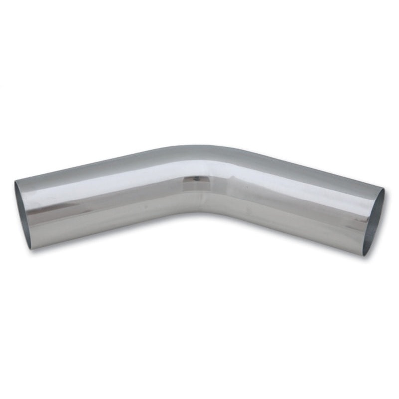 Vibrant 1.5in O.D. Universal Aluminum Tubing (45 degree bend) – Polished