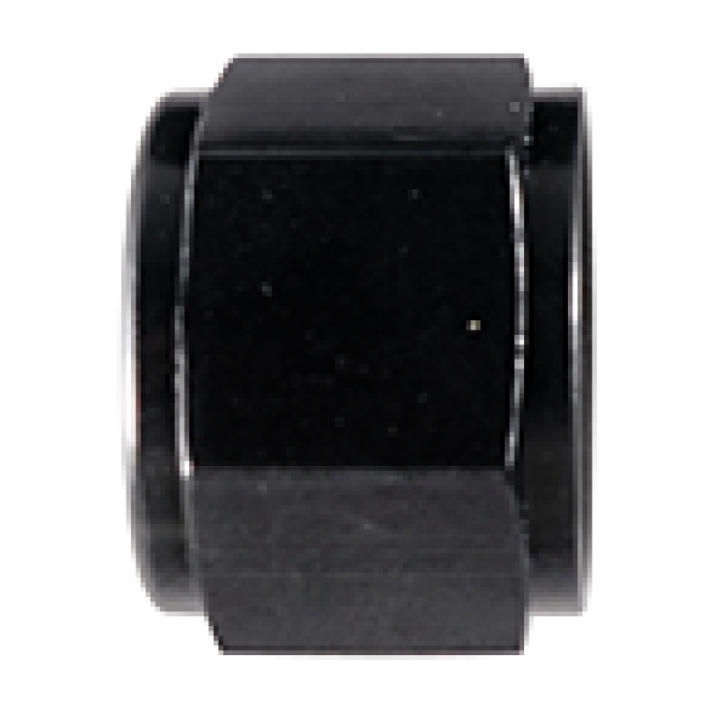 Fragola -8AN Aluminum Flare Cap – Black