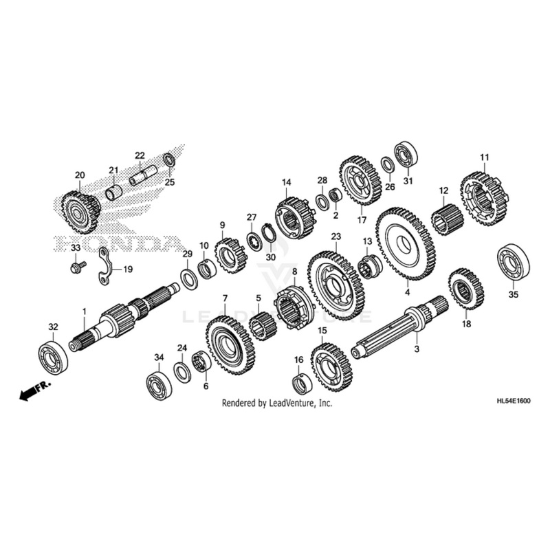 Washer, Special (17Mm) by Honda