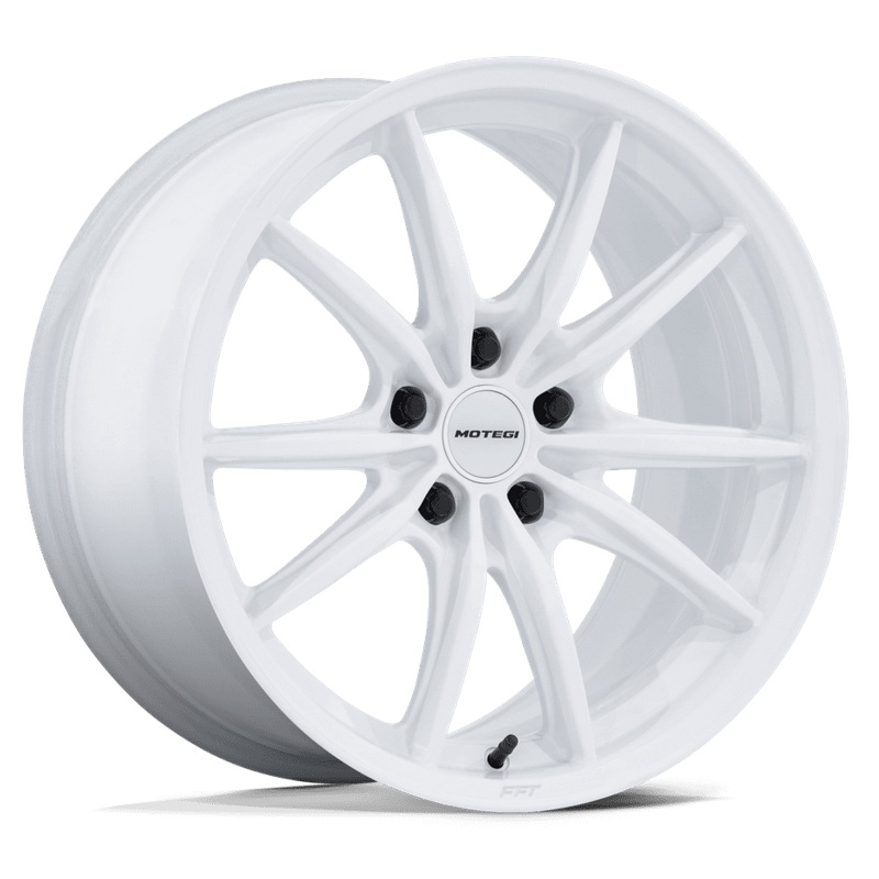 17×9.5 Motegi Zentoku MR162 Gloss White