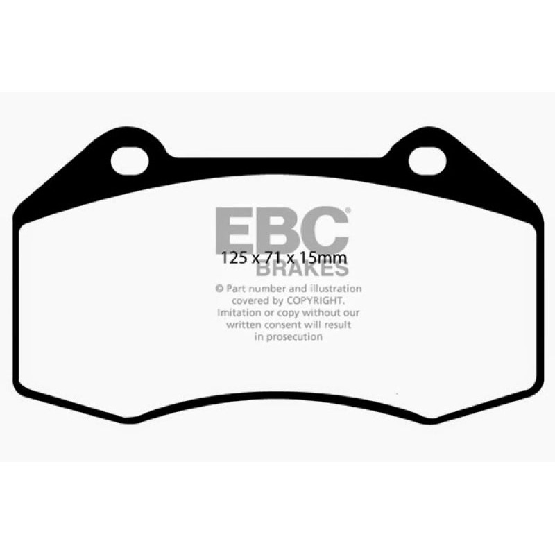 EBC 07-08 Chevrolet Cobalt 2.0 Supercharged (SS) Ultimax2 Front Brake Pads