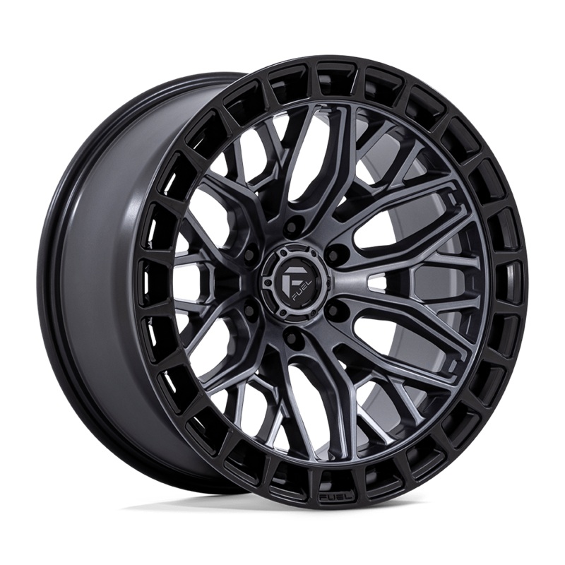 Fuel Wheels FC869 Sigma 20″ 5×127 Matte Gunmetal W/ Matte Black Lip