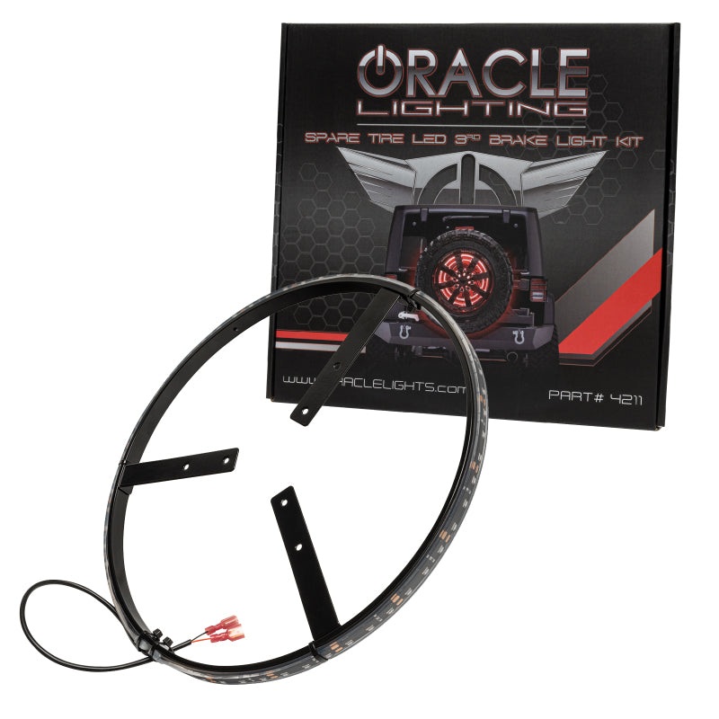 Oracle LED Illuminated Wheel Ring 3rd Brake Light – Red