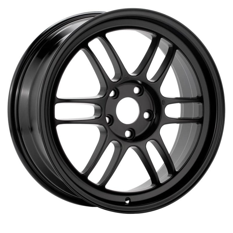 Enkei RPF1 17×9 5×114.3 45mm Offset 73mm Bore Matte Black Wheel  RX8