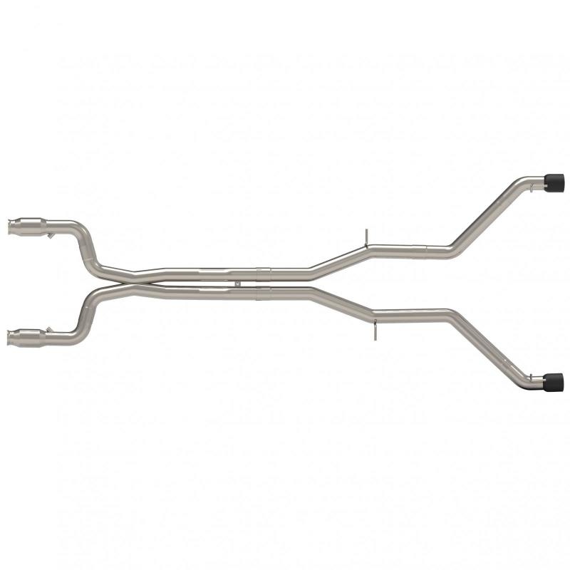Kooks 16+ Chevy Camaro SS 6.2L 3in Catted Muff Delete Full Exhaust w/Blk Tips (Use w/Kooks Headers)