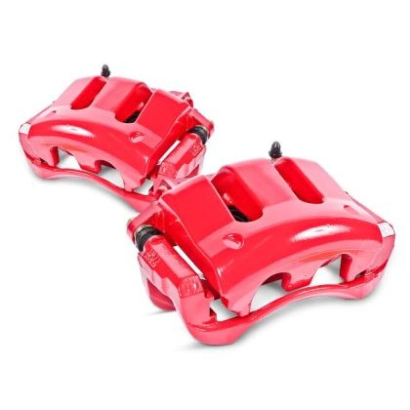 Power Stop 19-22 Honda Insight Rear Red Caliper w/Bracket – Pair
