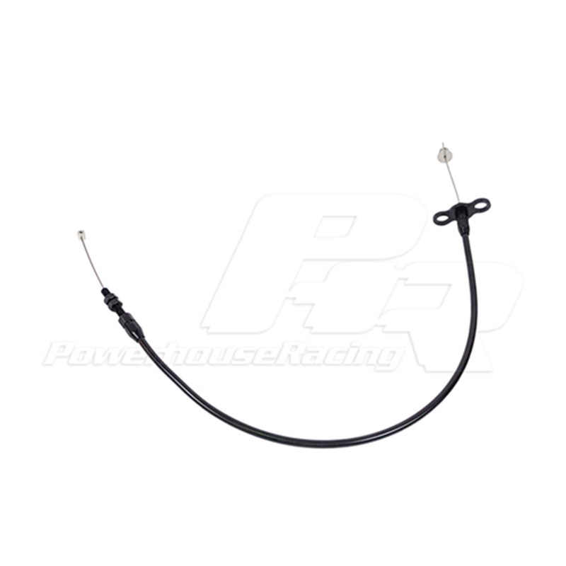 PowerHouse Racing (PHR) Throttle Cable for Supra/SC300-Black Edition-Factory Non-Turbo Intake Manifold- Left Hand Drive