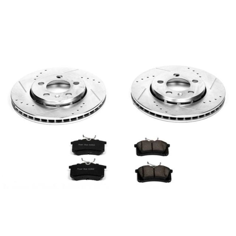 PowerStop Power Stop 00-06 Audi TT Quattro Rear Z23 Evolution Sport Brake Kit