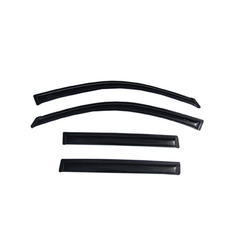 AVS 08-13 Toyota Highlander Ventvisor Outside Mount Window Deflectors 4pc – Smoke