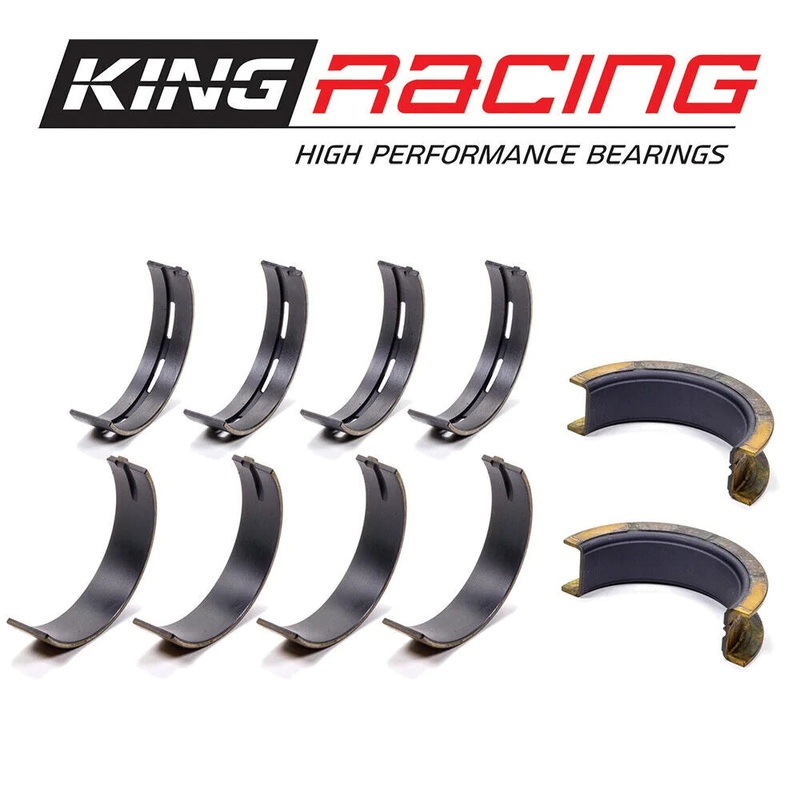 King Bearings XPG Coated Race Main Bearings Set Subaru Impreza WRX / STi EJ20 EJ25 Thrust #5 0.026