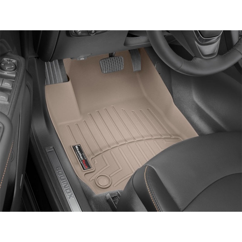 WeatherTech 2019+ Dodge Ram 1500 Crew Cab/Quad Cab w/1st Row Bench Seats Front FloorLiner – Tan