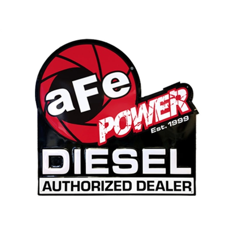 aFe Promotional Stamped Metal Sign – Diesel
