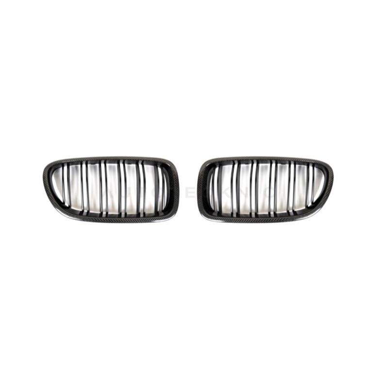 AutoTecknic Dual Slats Carbon Fiber Front Grille F10 5-SERIES | M5