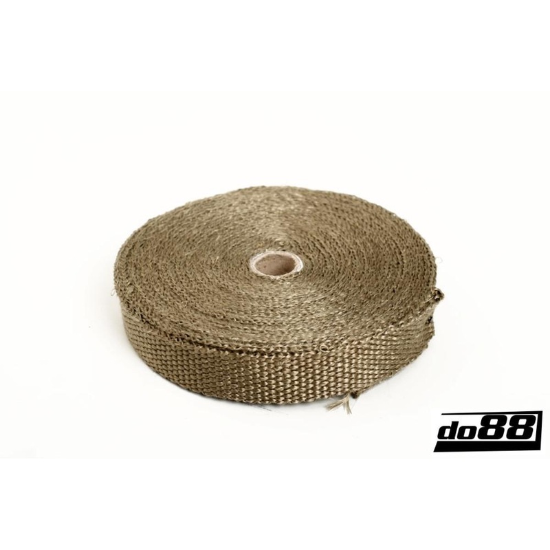 Exhaust wrap 800 deg C, 25mm, 15m roll