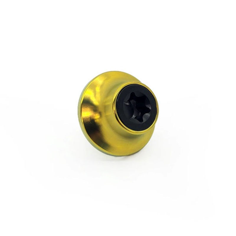 PHR Titanium Cam Gear Bolt and Washer for 2JZBlack BoltYellow Washer