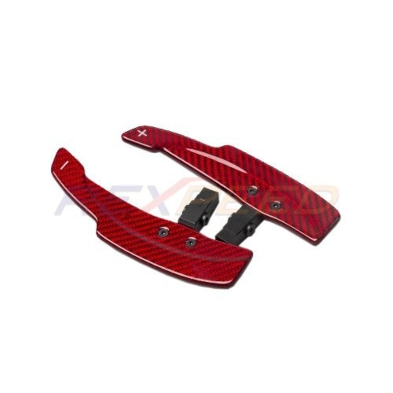 Rexpeed FRS/BRZ 2017+ /GR86/BRZ 2022+ AT Dry Carbon Shift Paddles Full Replacement | Red | FR136R