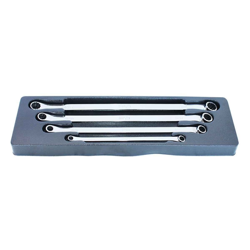 SP Tools USA – 24PC SAE EXTRA-LONG FLAT DRIVE DOUBLE BOX WRENCH SET – 15 OFFSET