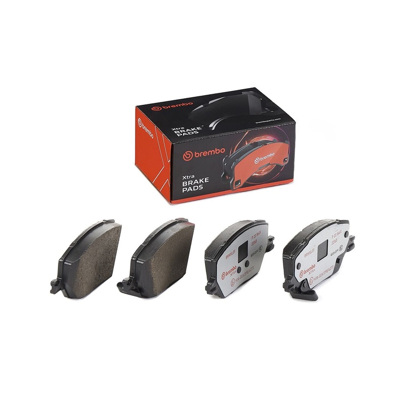 XTRA Low-Met Front Disc Brake Pad Set – P23164X