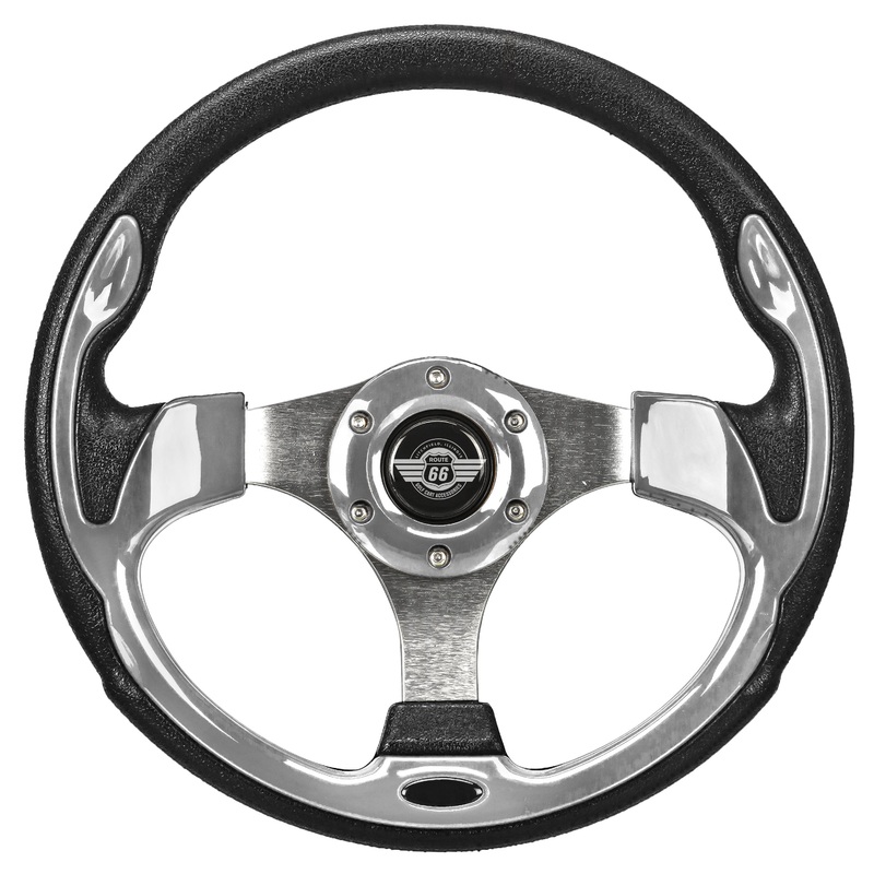12.5″ Chrome Steering Wheel for Yamaha