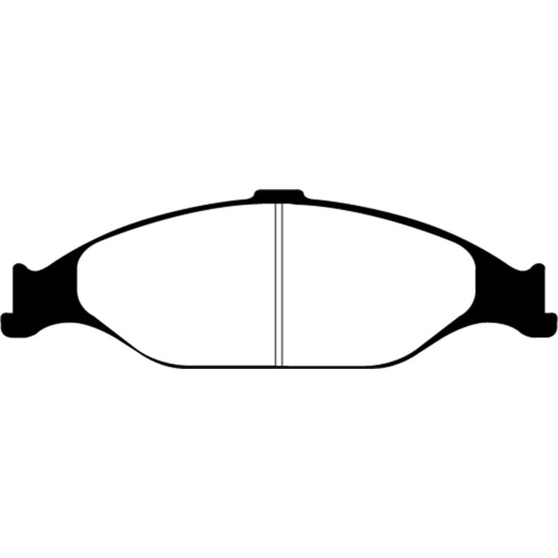 EBC 99-04 Ford Mustang 3.8 Redstuff Front Brake Pads