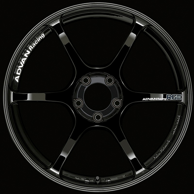 Advan RGIII 18×8.5 +45 5×114.3 Racing Gloss Black Wheel