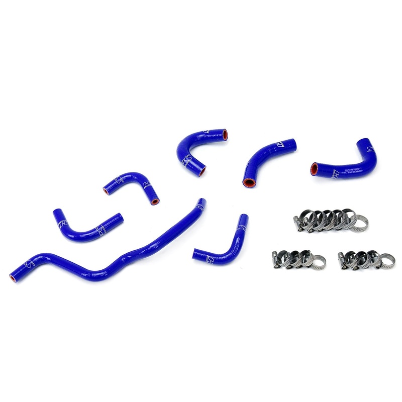 HPS Silicone Oil Cooler and Throttle Body Coolant Kit | 2006 – 2009 Honda S2000 (57-1857-BLUE)