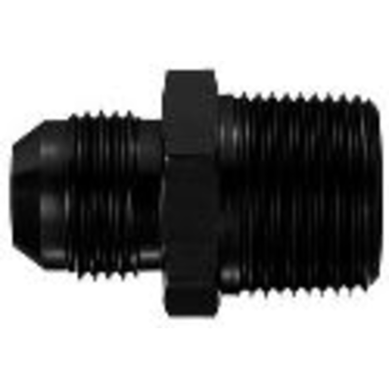 Male AN To Pipe Adapter; -08AN Dash; 3/8in. Dash
