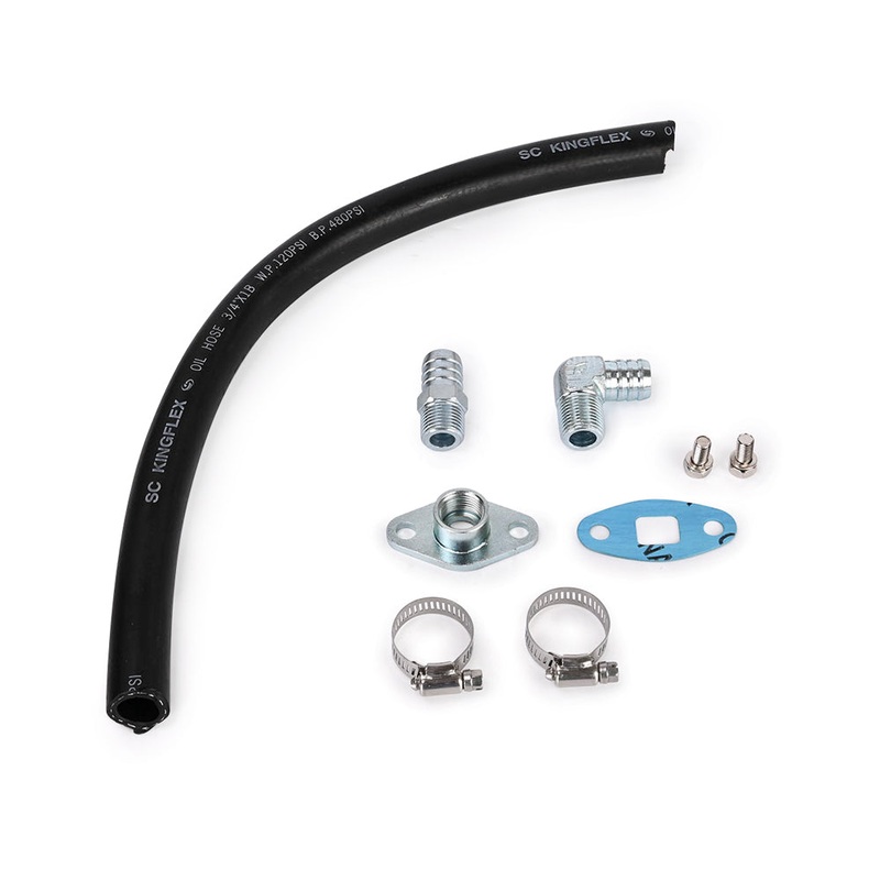 NISSAN TD42 GU GQ engine with Hitachi HT18 Turbo Oil Return Line Kit