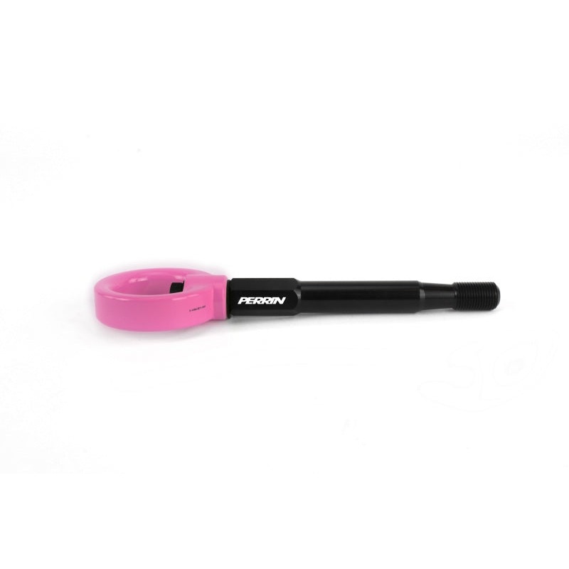 PERRIN 22-25 Subaru WRX / 18-23 Crosstrek Tow Hook Kit (Rear) – Hyper Pink
