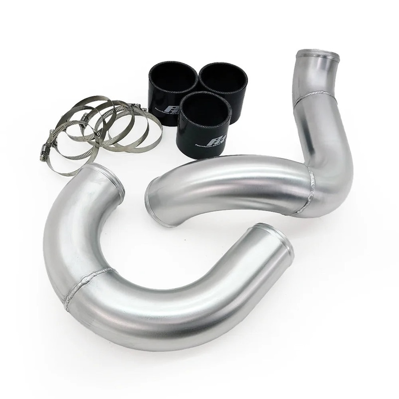 PHR 3.0″ Hot Side Intercooler Pipe Kit for IS3002JZ-GE (NA-T) Exhaust Manifold, Stock Intake ManifoldWinkle Black Powder Coat -Made to order