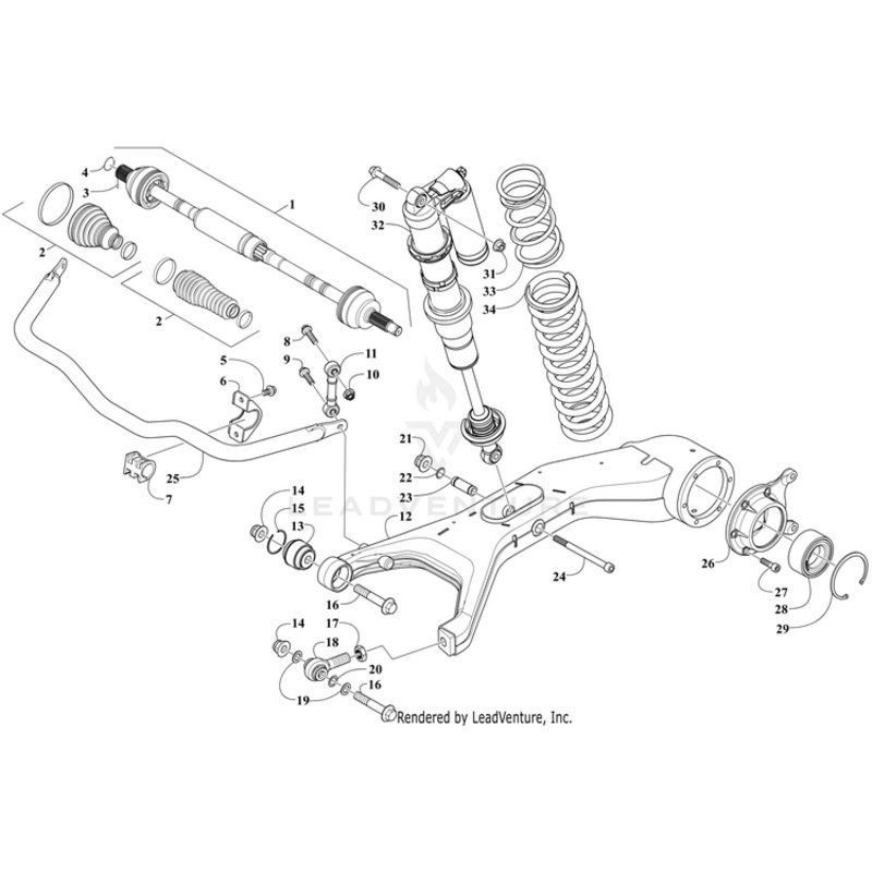 Tube,Crush-Sleeve-Swingarm By Arctic Cat
